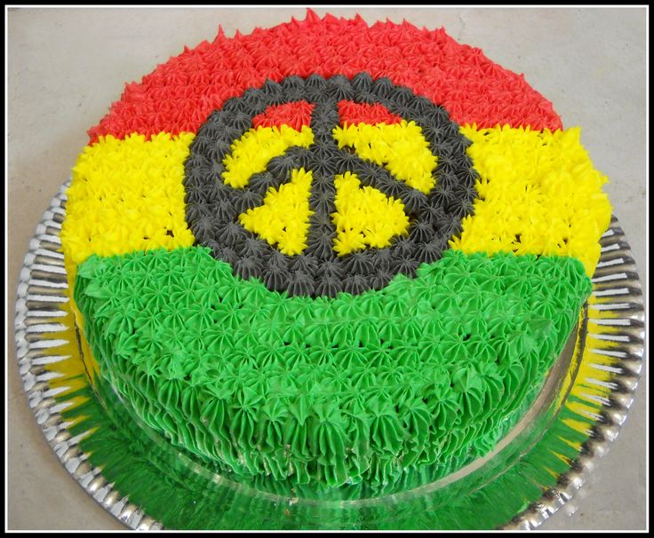 60th Reggae themed birthday cake | Willi Probst Bakery | Flickr